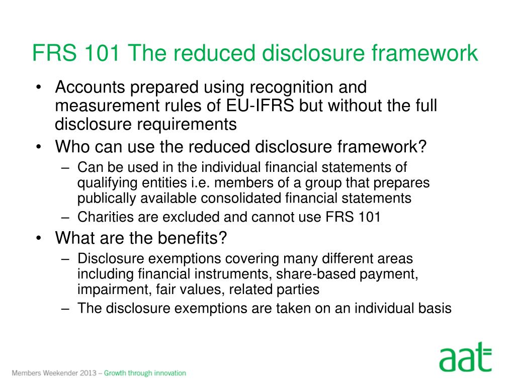 Tax Disclosure Framework
