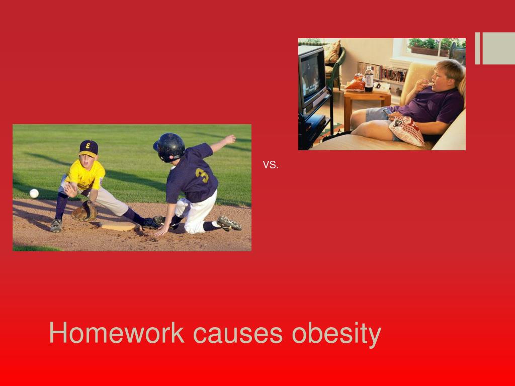 does homework cause obesity