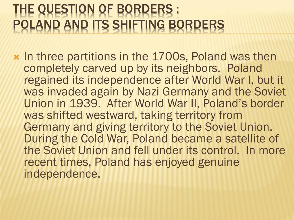 PPT - Chapter 15 – Nations: Borders and Power PowerPoint Presentation - ID:1682436