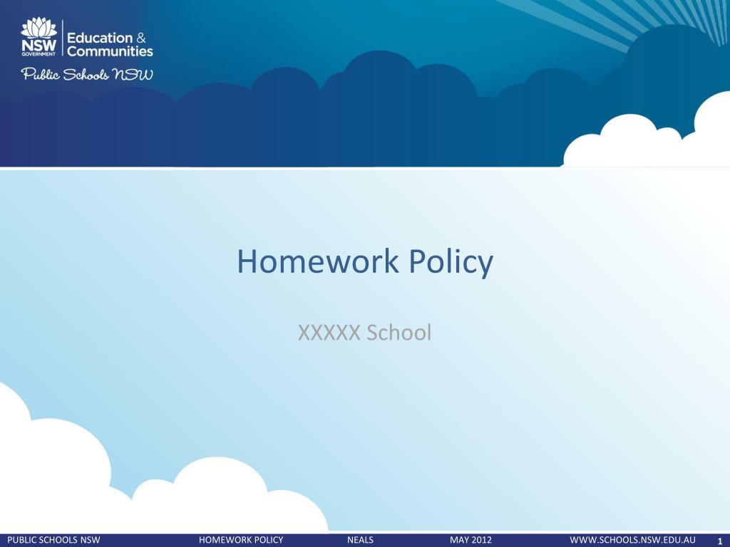 wcpss homework policy