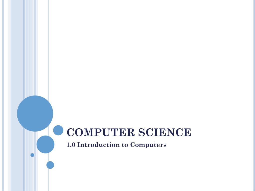 computer science thesis ppt