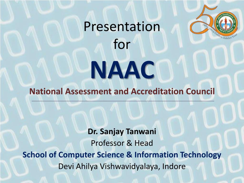 engineering college principal presentation naac ppt