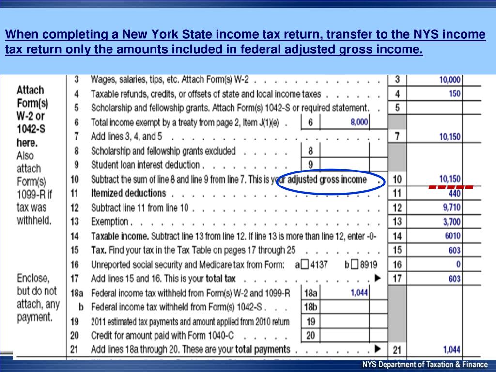 PPT New York State Department of Taxation and Finance PowerPoint