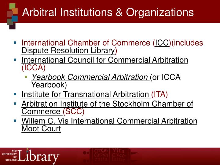 Ppt Researching International Arbitration Law Powerpoint Presentation Id 1683986