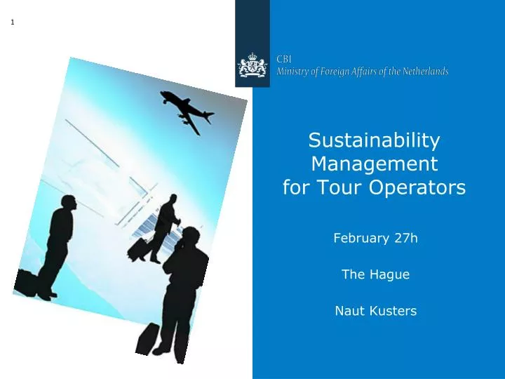 sustainability management for tour operators n.