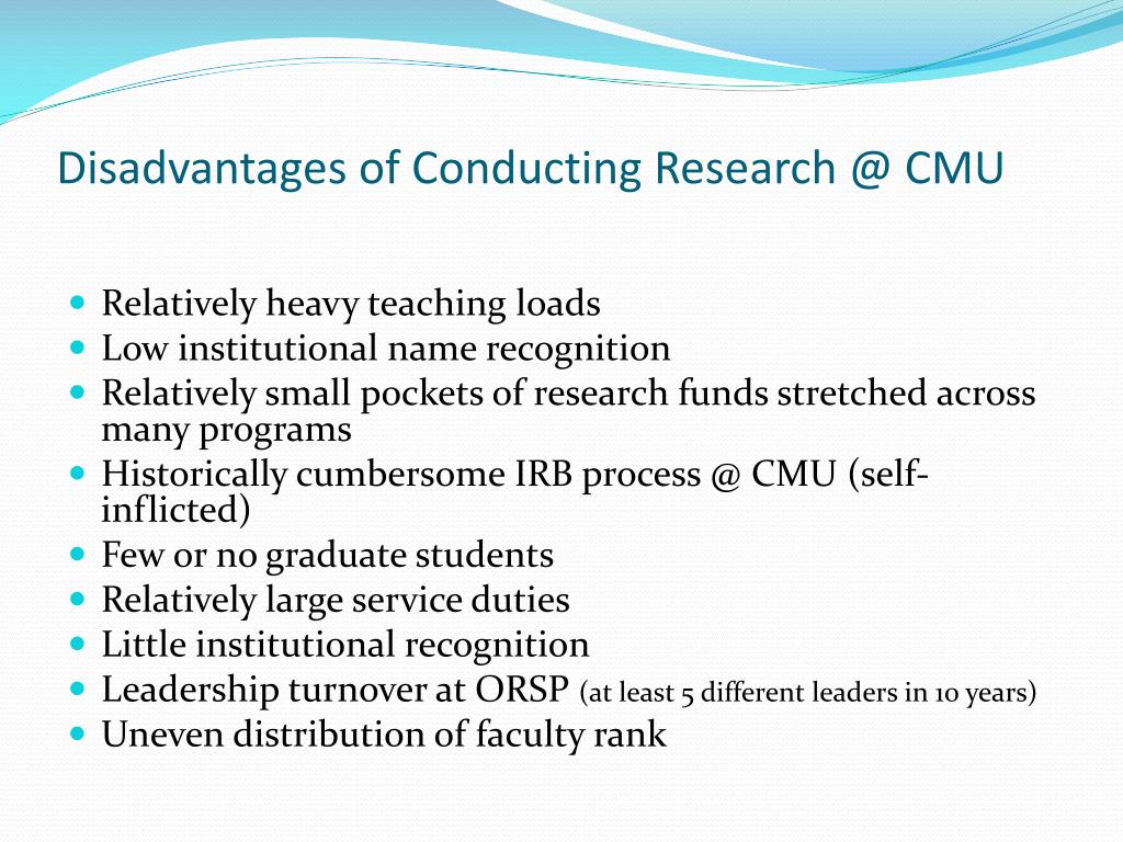 cmu research topics