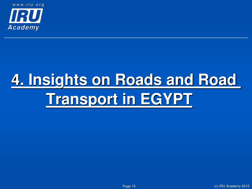 PPT - SWOT Analysis of Road Transport Sector in The Arab Region ...