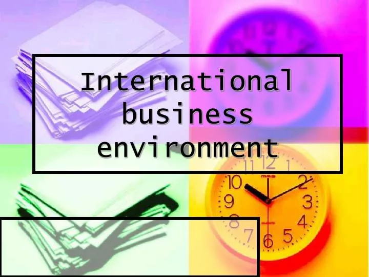 what is bussiness environment what is bussiness environment