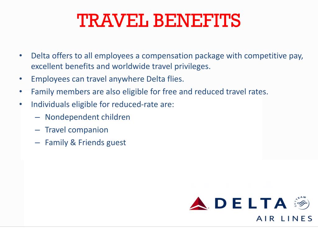 delta travel benefits