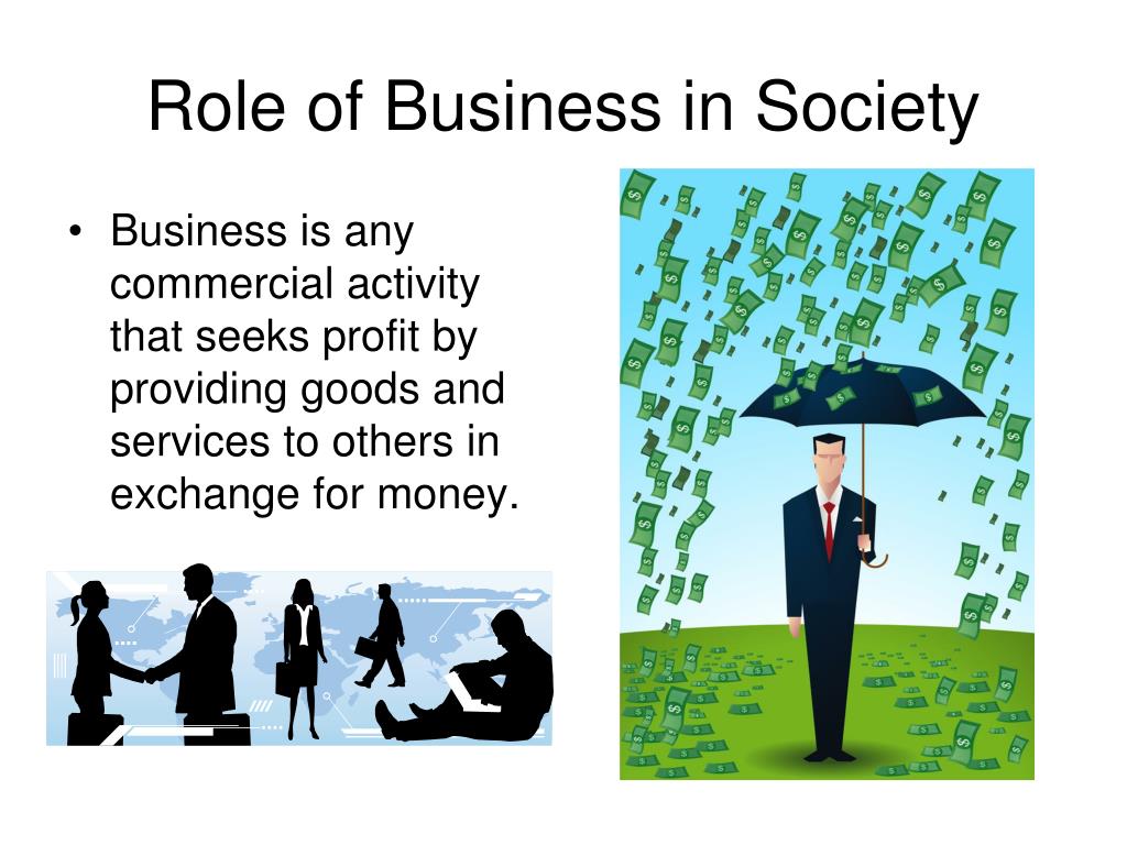 What Is The Role Of Business In Society PPT - Introduction to Business Concepts & International Business
