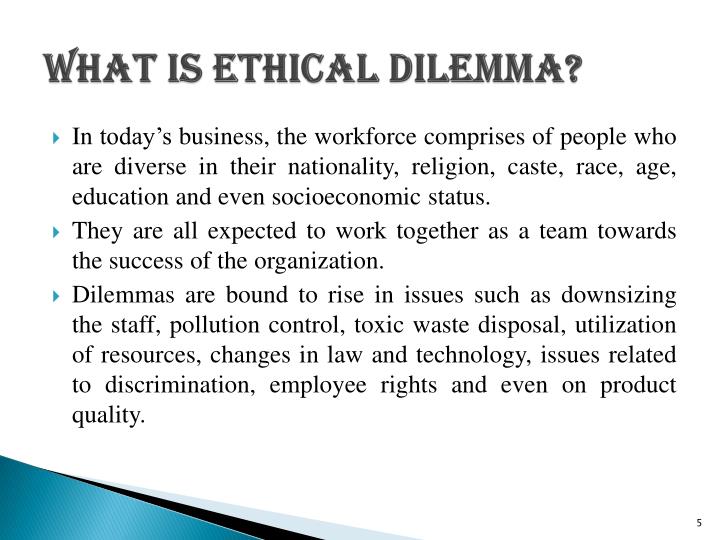 Example of obligation dilemma explanation of either or false dilemma