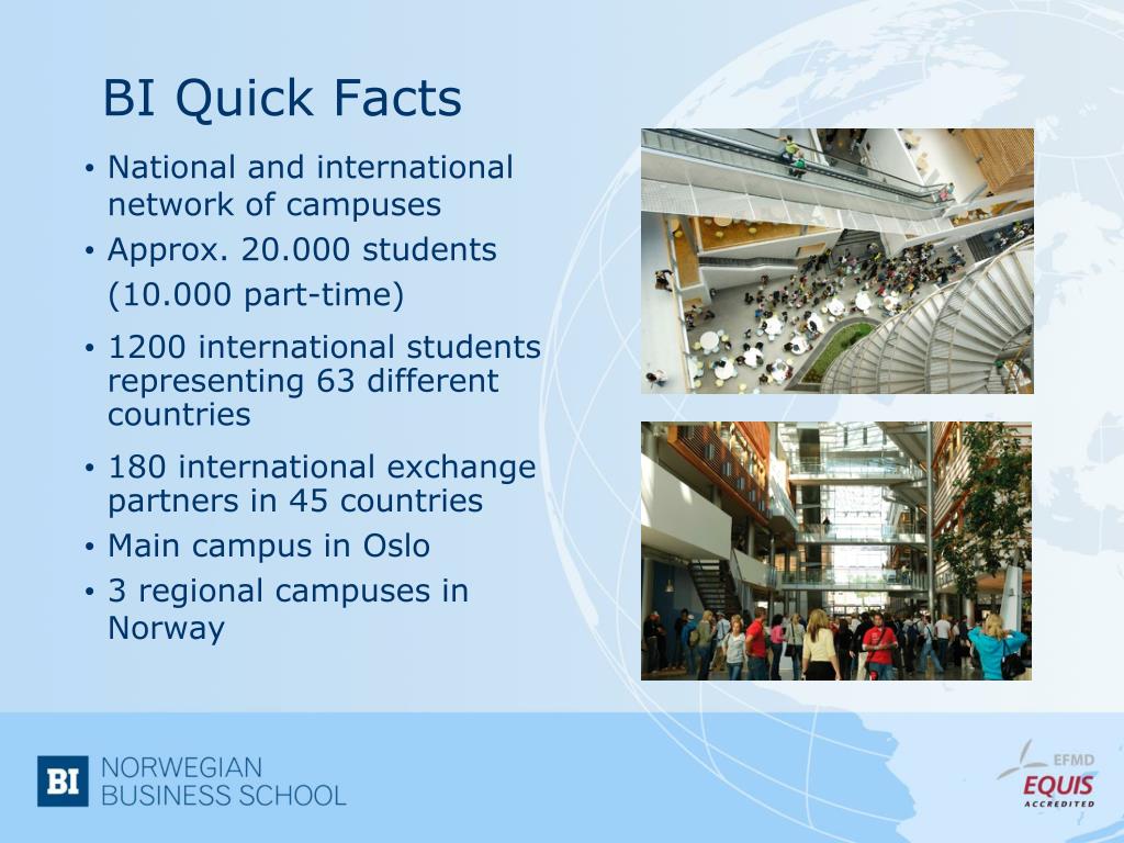 PPT - Welcome to BI Norwegian Business School PowerPoint Presentation ...