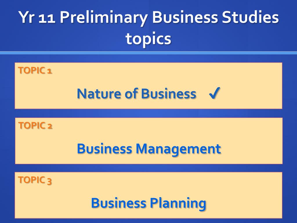 business plan year 11 business studies