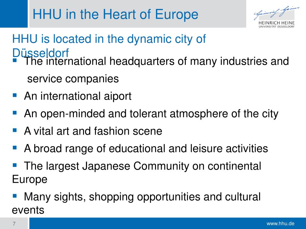 Ppt A Short Portrait Of Heinrich Heine University Ppt A Short Portrait Of Heinrich Heine University