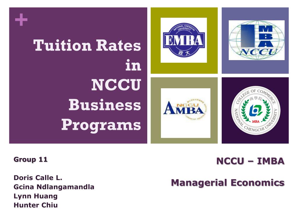 PPT Tuition Rates in NCCU Business Programs PowerPoint Presentation