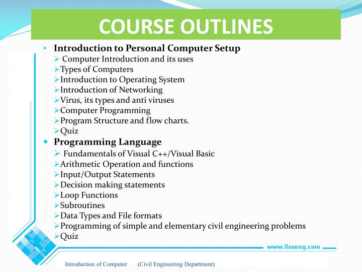 PPT - INTRODUCTION OF COMPUTER PowerPoint Presentation ...