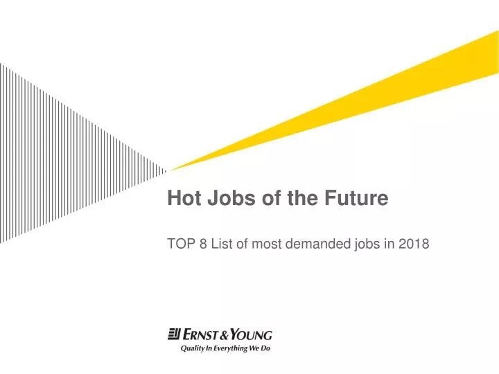 PPT Hot Jobs of the Future PowerPoint Presentation, free download