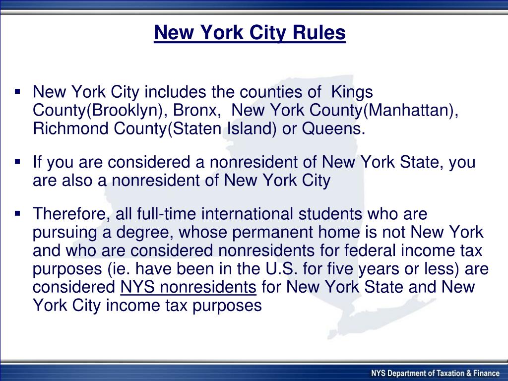 PPT New York State Department of Taxation and Finance PowerPoint Presentation ID1688452