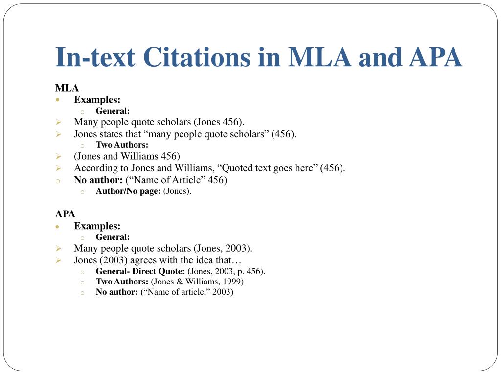 mla in text citation 2 authors