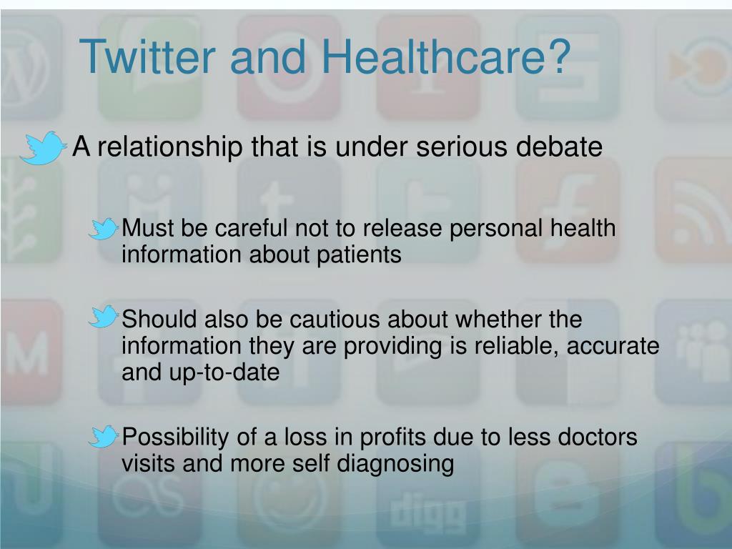 PPT - Health Care Social Media PowerPoint Presentation, free download ...