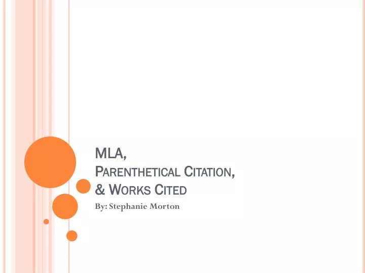 mla format parenthetical citations mla format parenthetical citations