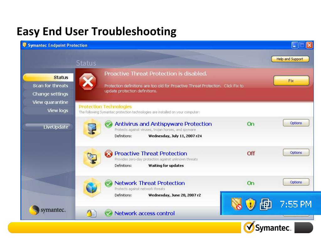 fix symantec endpoint protection definitions fix symantec endpoint protection definitions