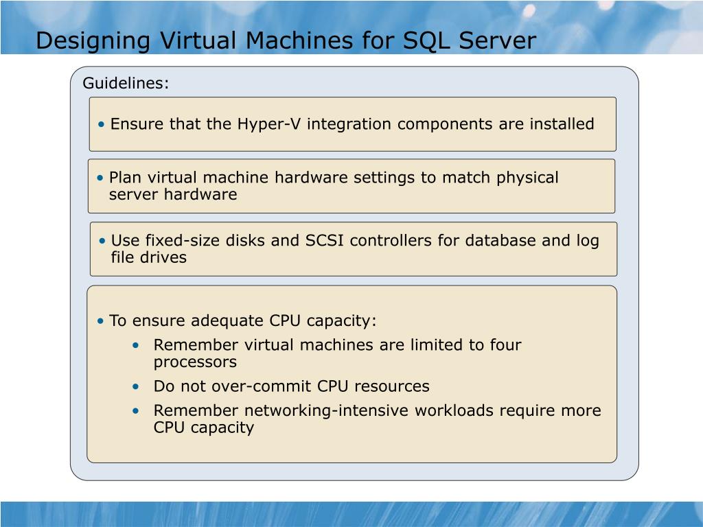 PPT - Implementing and Managing Microsoft ® Hyper-V 2.0 PowerPoint ...