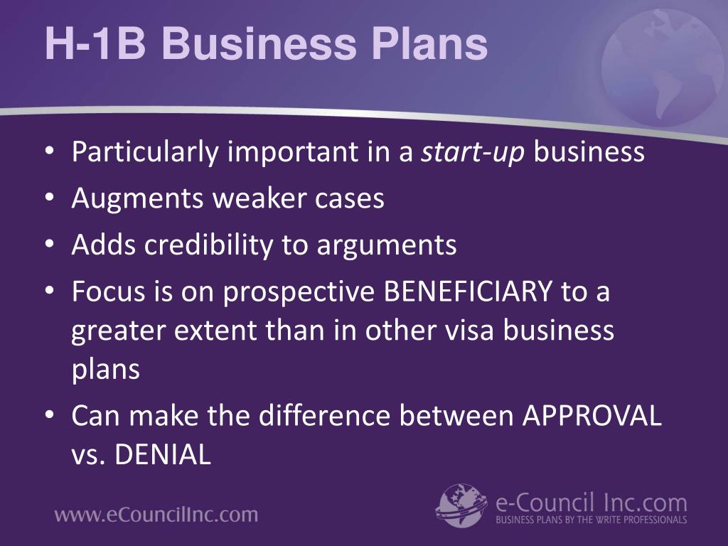 PPT - The Importance of a Professional Business Plan in the Immigration ...