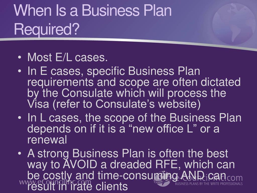 PPT - The Importance of a Professional Business Plan in the Immigration ...