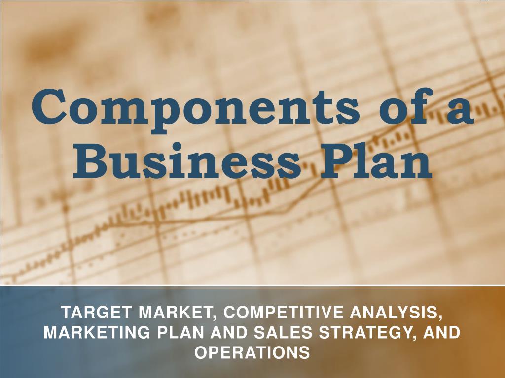 components of a business plan ppt