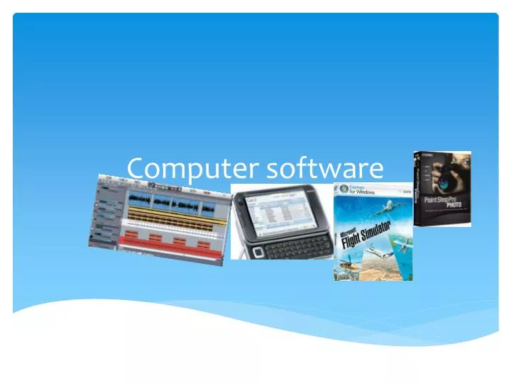 computer software n.
