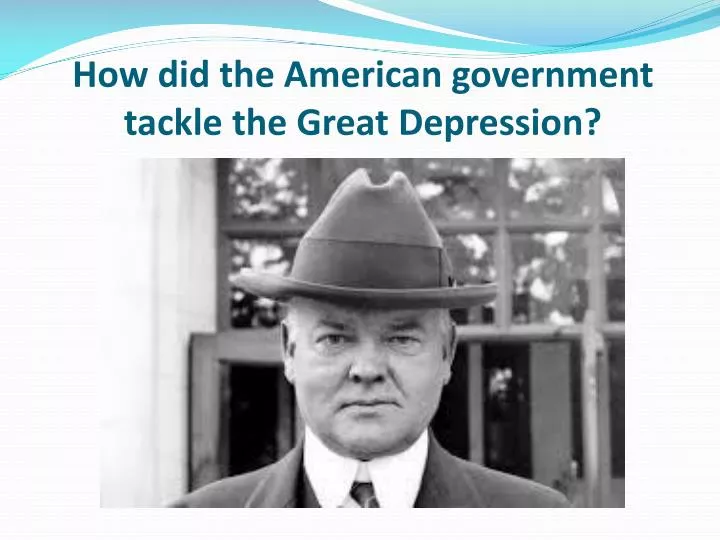 an evaluation of how roosevelt and hoover handled the america great depression an evaluation of how roosevelt and hoover handled the america great depression