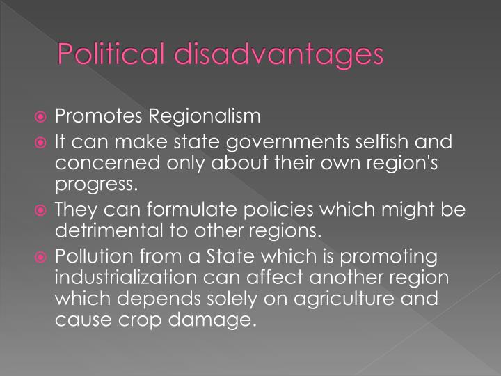 advantages and disadvantages of industrialization
