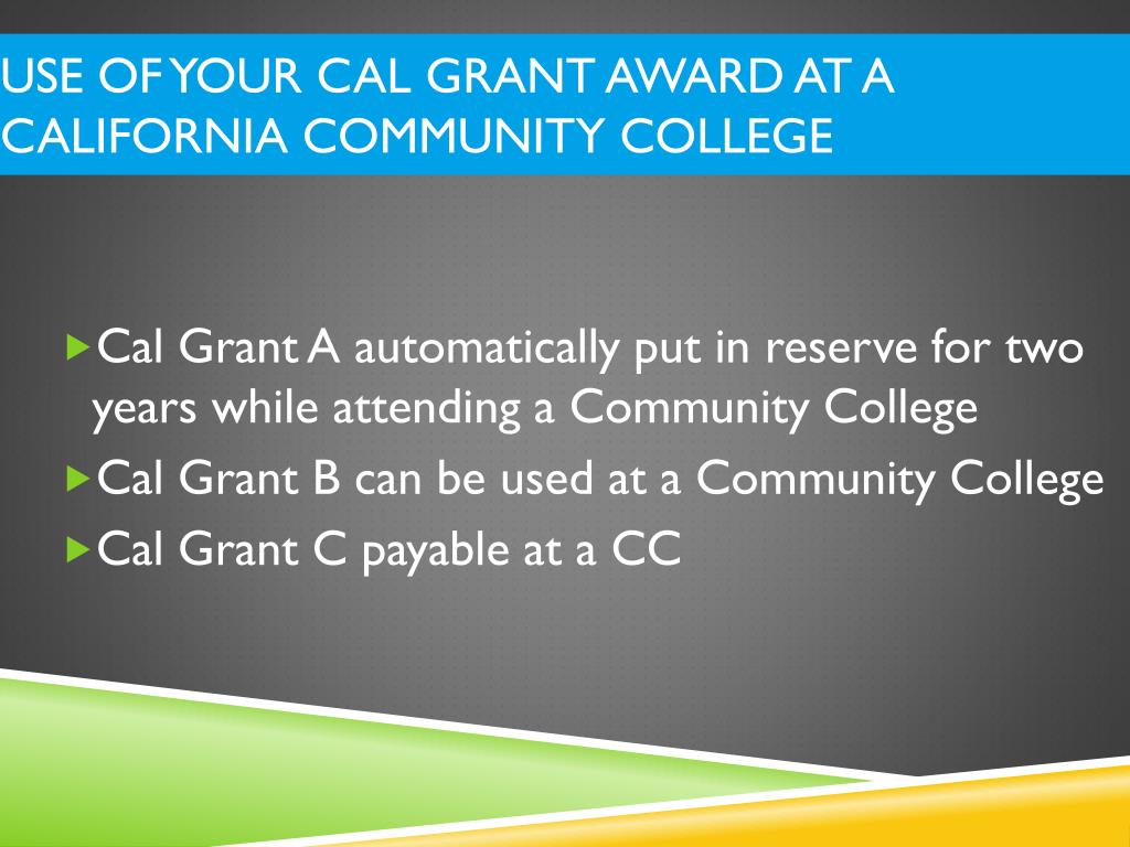 PPT I ve Applied For A Cal Grant What s Next PowerPoint ppt-i-ve-applied-for-a-cal-grant-what-s-next-powerpoint