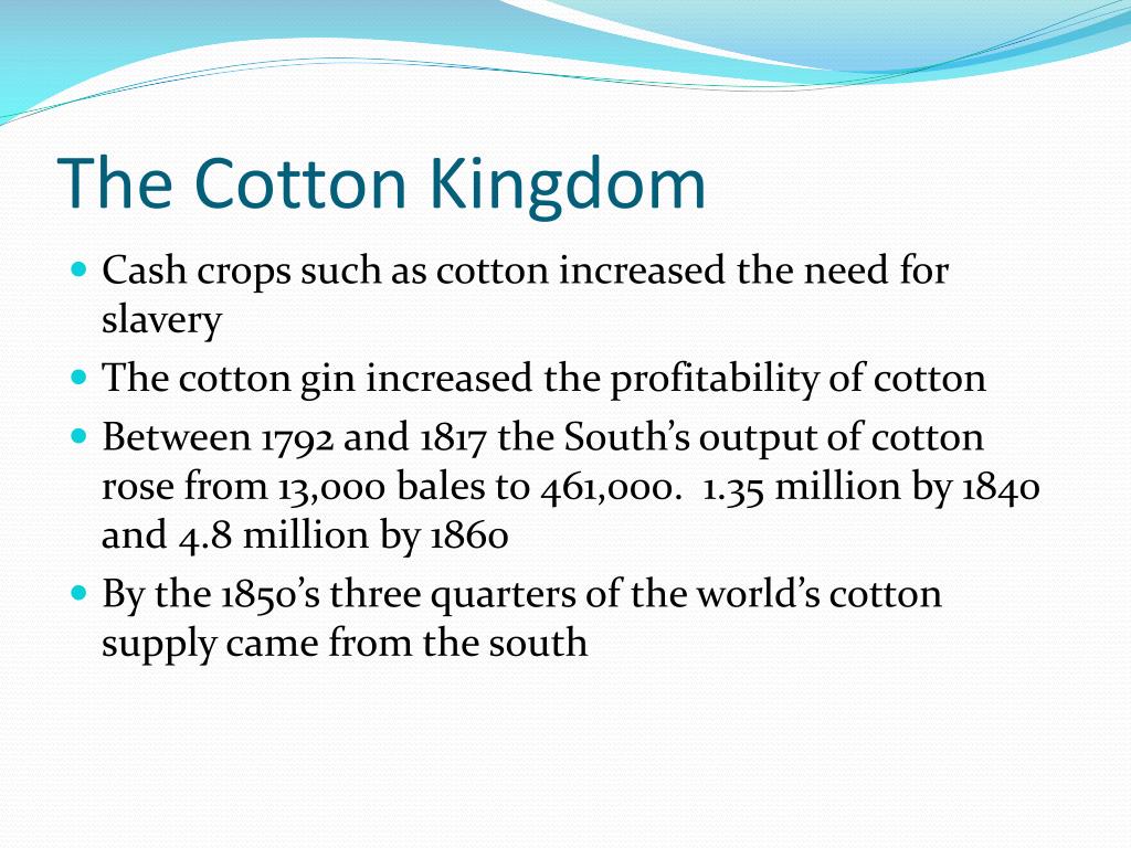 PPT The Market Revolution and Sectional Economies PowerPoint
