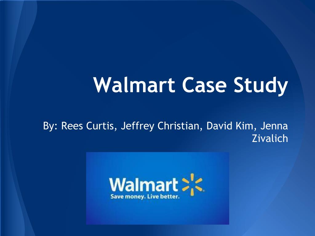walmart case study solution slideshare
