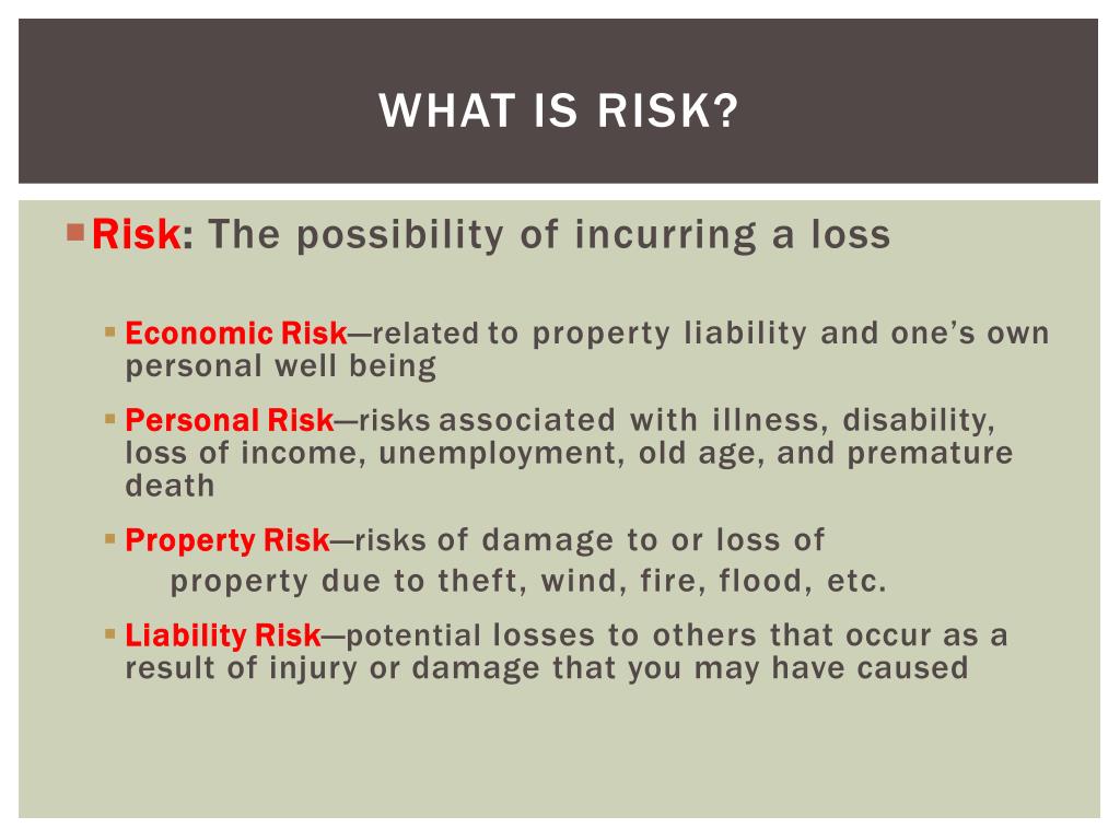 PPT - The Fundamentals of Insurance PowerPoint Presentation, free