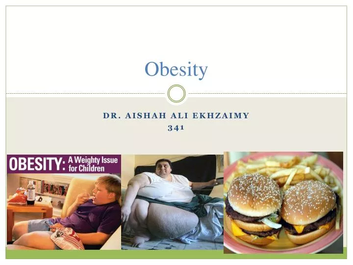 powerpoint presentation of obesity