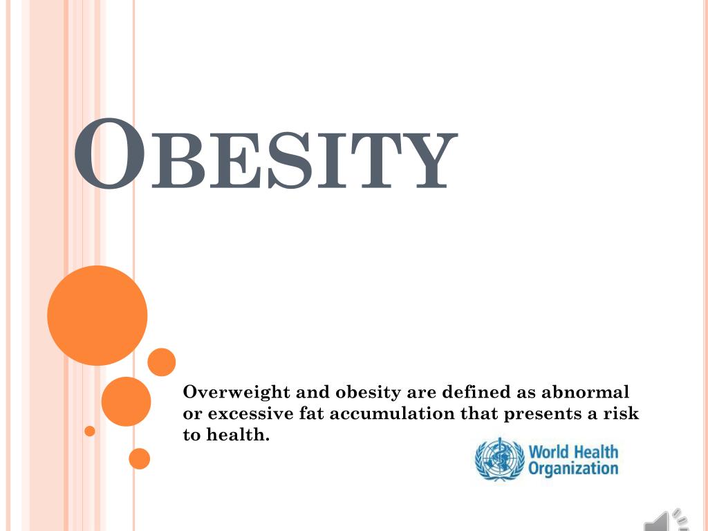 powerpoint presentation about obesity