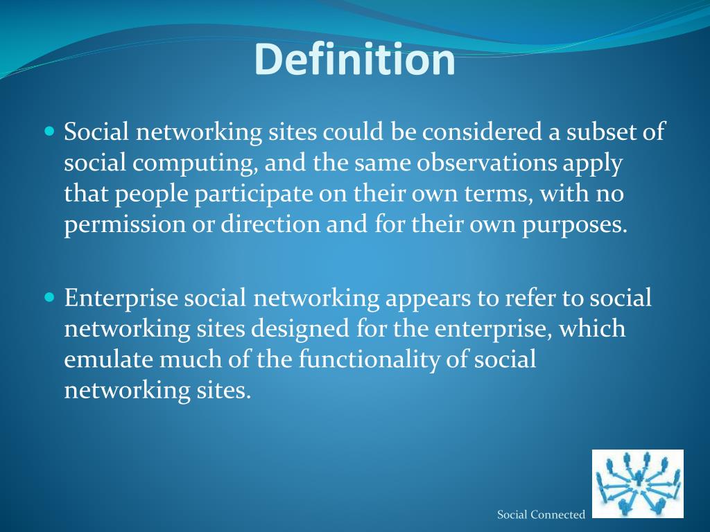 social sites definition