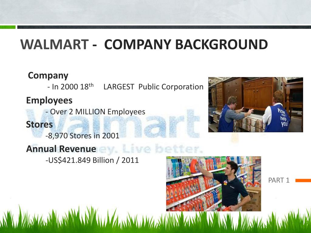 walmart company presentation