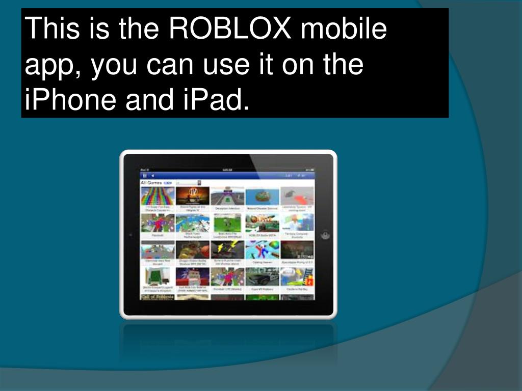 Ppt Roblox Powerpoint Presentation Free Download Id 1697887