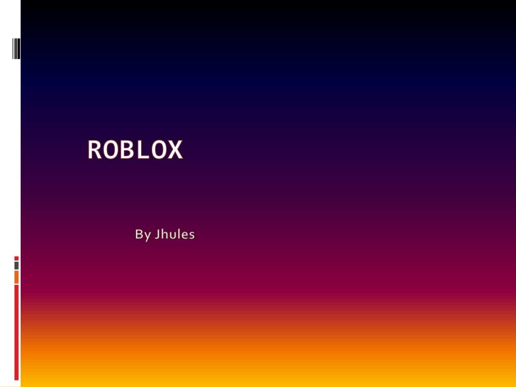 Roblox ppt download