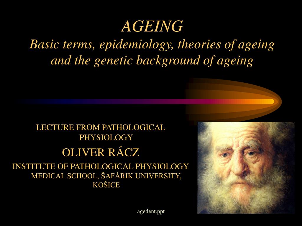 Theories age. Basic terms