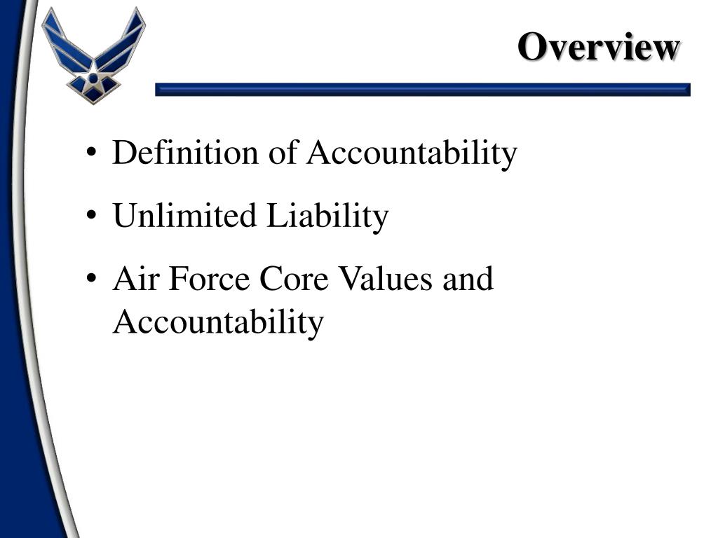 PPT Leadership Accountability PowerPoint Presentation, free download