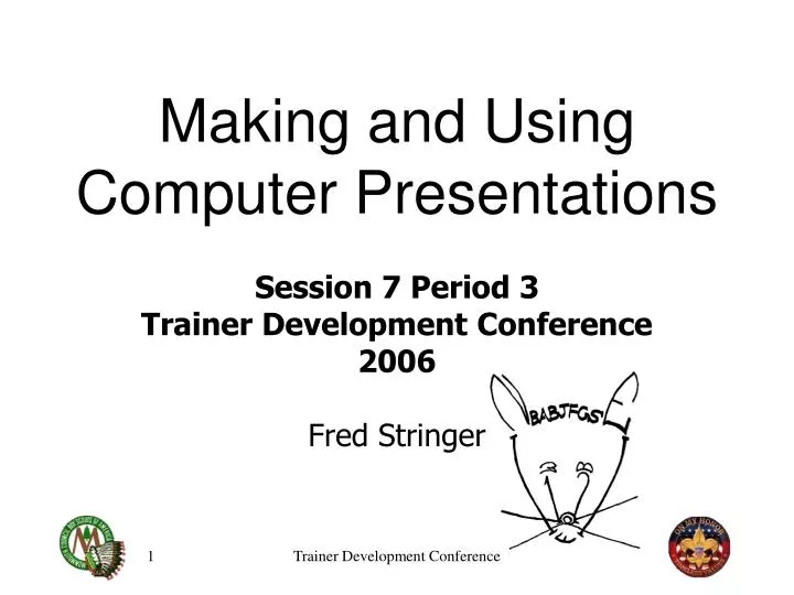 PPT - Making and Using Computer Presentations PowerPoint Presentation ...