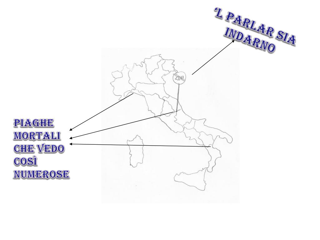 Riassunto Italia Mia Benchè L Parlar Sia Indarno