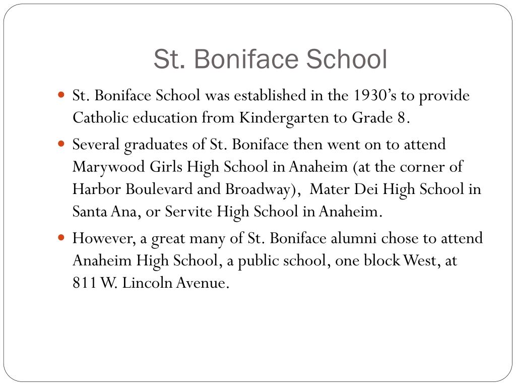 PPT St. Boniface Roman Universalism in North Orange County PowerPoint