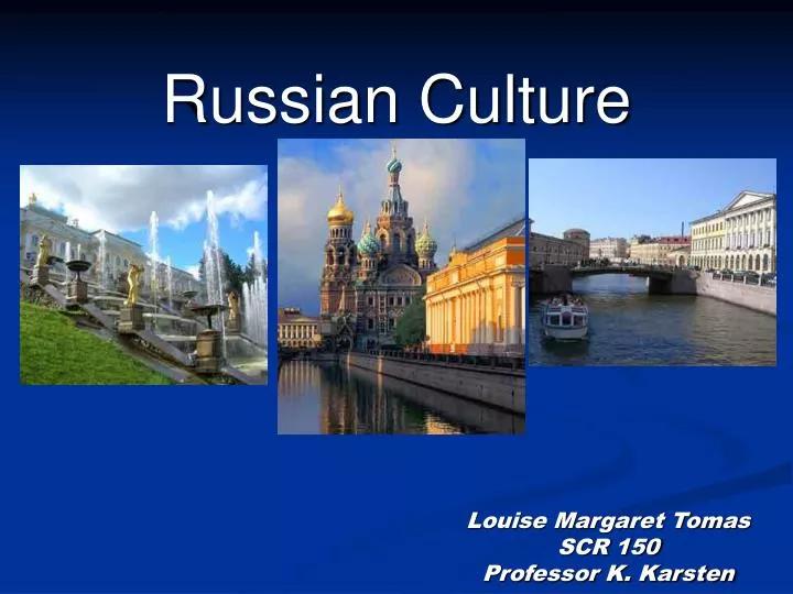 presentation about russian culture