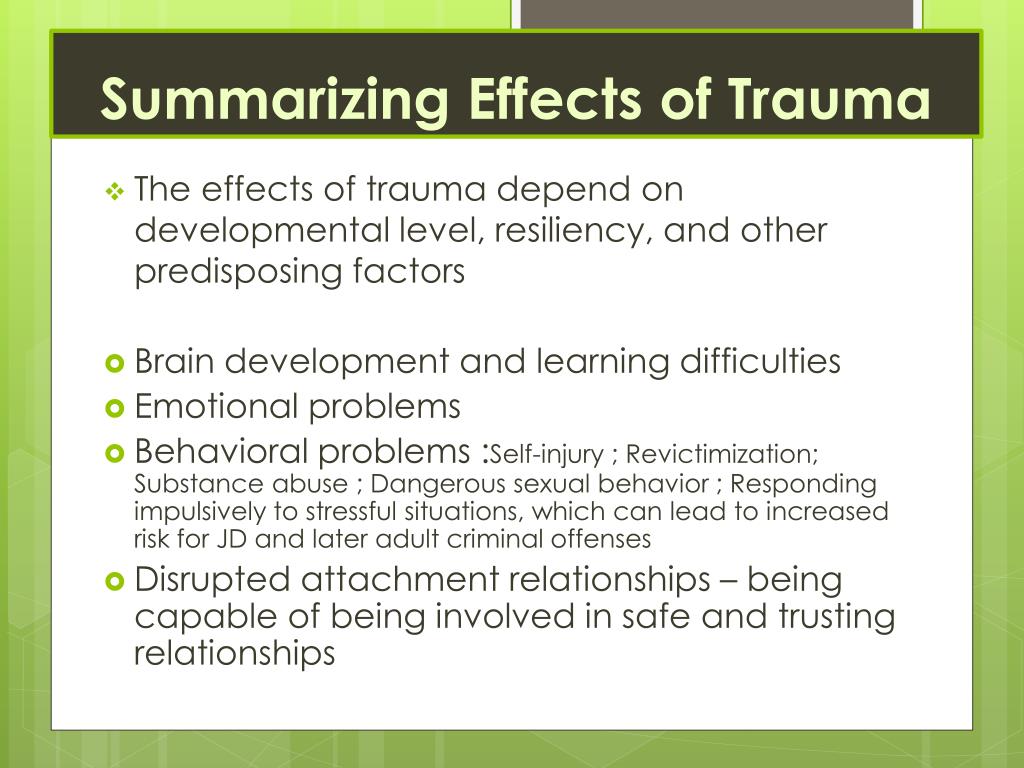 PPT - Trauma Informed Systems PowerPoint Presentation, free download ...